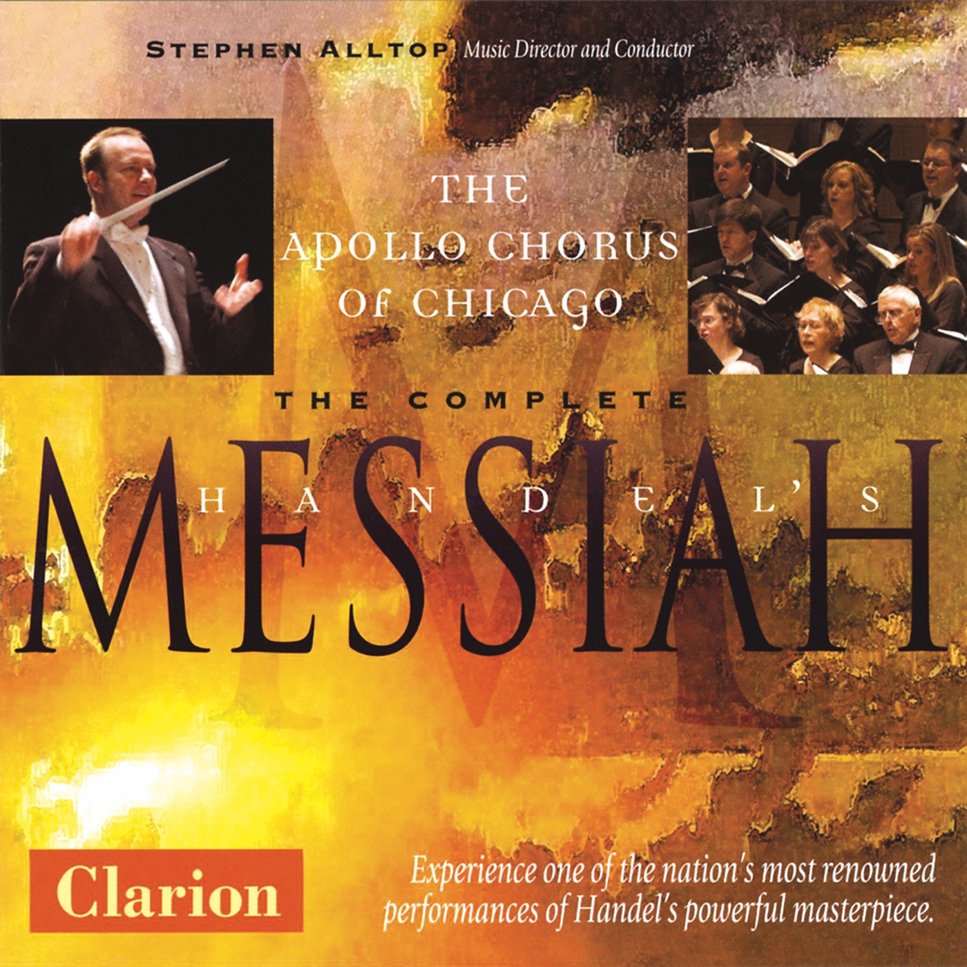Handel: The Complete Messiah by Studio Orchestra, Patrice Djerejian, Maria Jette, William Hite, Apollo Chorus of Chicago, David Bachmann, Jeffrey Strauss, Stephen Alltop & Eric Budzynski album cover
