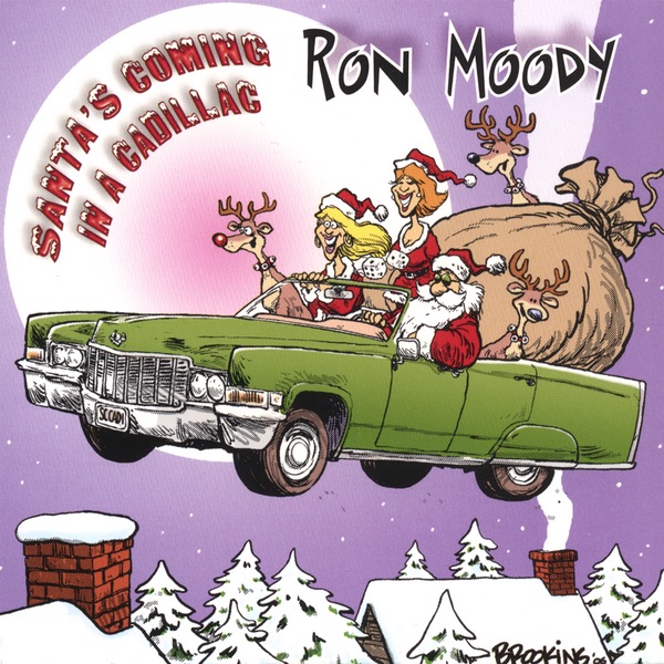 Обложка альбома «Santa's Coming In a Cadillac» — Ron Moody