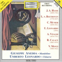 Johann Hasse, Ludwig van Beethoven, Carlo Munier, Umberto Leonardo, Antonio Vivaldi, Raffaele Calace, Vittorio Monti  (Recorded 1986) [Live] - Giuseppe Anedda & Umberto Leonardo