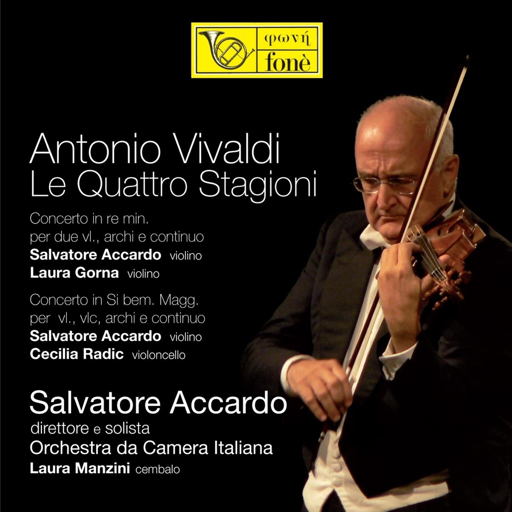 Обложка альбома «Vivaldi : Le Quattro Stagioni» — Salvatore Accardo & Orchestra da Camera Italiana