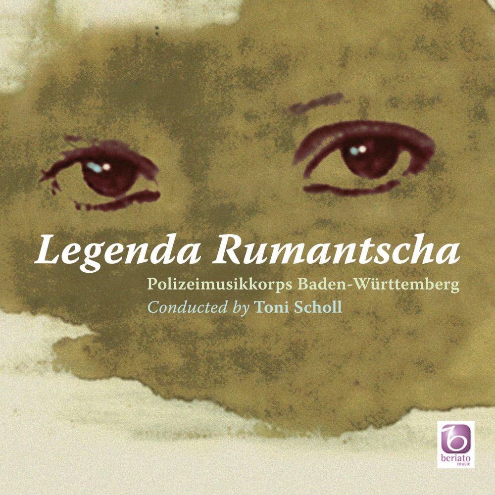Обложка альбома «Legenda Rumantscha» — Polizeimusikkorps Baden-Württemberg & Toni Scholl