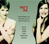 Vocal Duets – Dvorak, A. - Schumann, R. - Brahms, J. - Mendelssohn, F. - Franck, C. - Alberto Cruzprieto, Alicia Ayala & Josefina Rodriguez