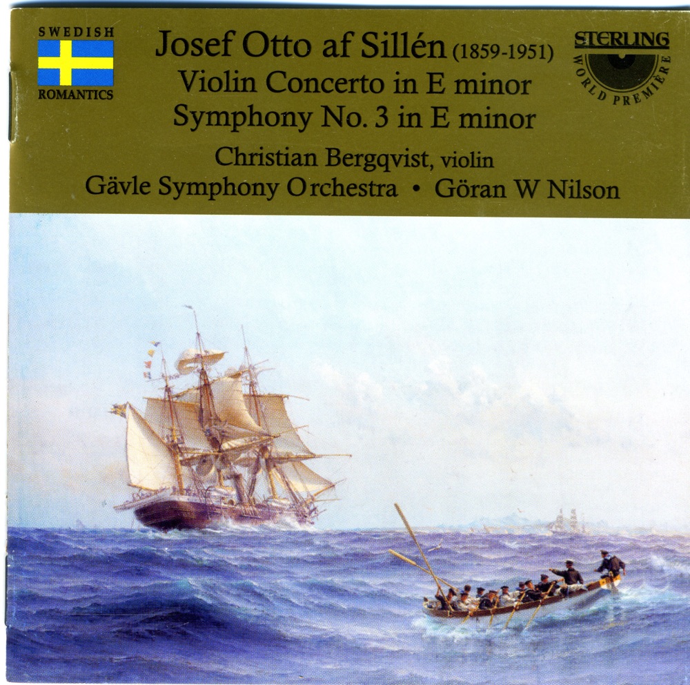 Обложка альбома «Josef Otto Af Sillen: Violin Concerto In E-Minor; Symphony No. 3 In E» — Gävle Symphony Orchestra, Christian Bergqvist & Goran W Nilson
