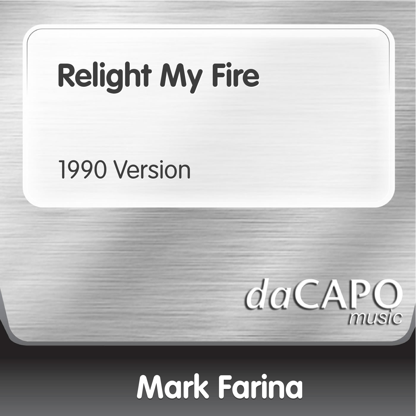 Relight My Fire (feat. BB) - Single by Mark Farina album cover