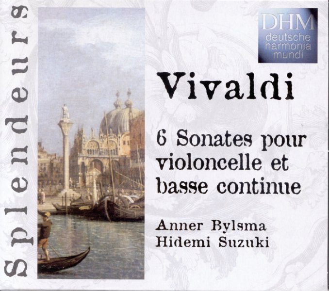 Обложка альбома «Vivaldi: 6 Sonatas pour violoncelle et basse continue» — Anner Bylsma, Hidemi Suzuki & Jacques Ogg