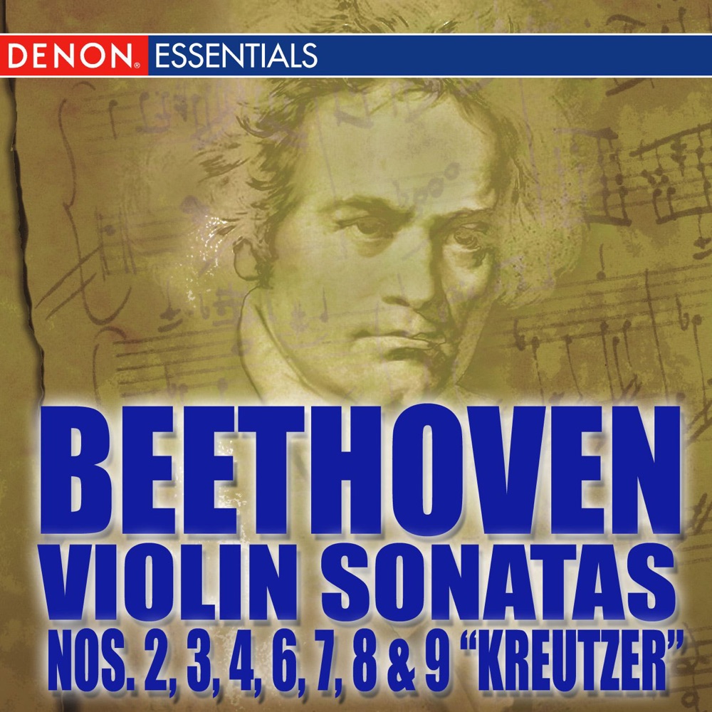 Обложка альбома «Beethoven: Violin Sonatas Nos. 2, 3, 4, 6, 7, 8 & 9» — Leon Spierer & Ernst Gröschel