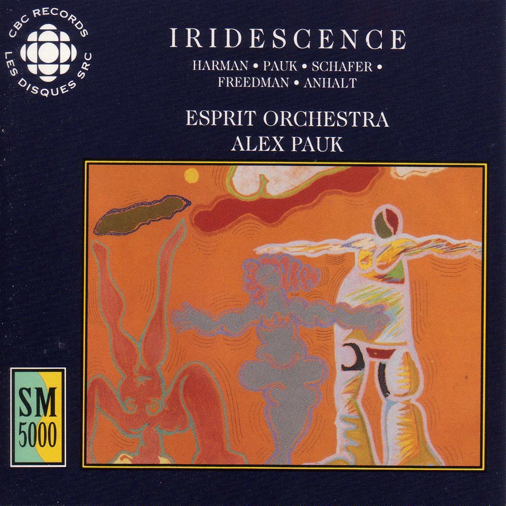 Обложка альбома «Iridescence - Contemporary Canadian Orchestral Works» — Alex Pauk & Esprit Orchestra