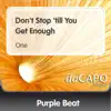 Purple Beat - Don't Stop 'till You Get Enough (One)