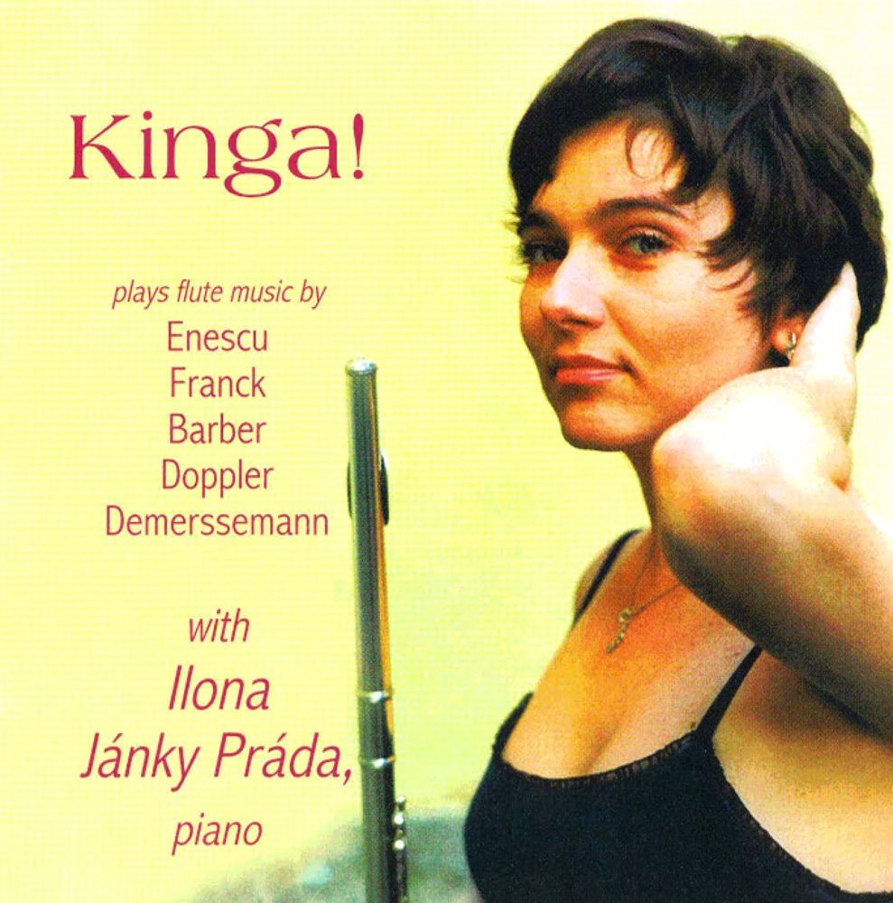 Обложка альбома «Kinga! Plays Flute Music» — Kinga Prada & Ilona Janky Prada