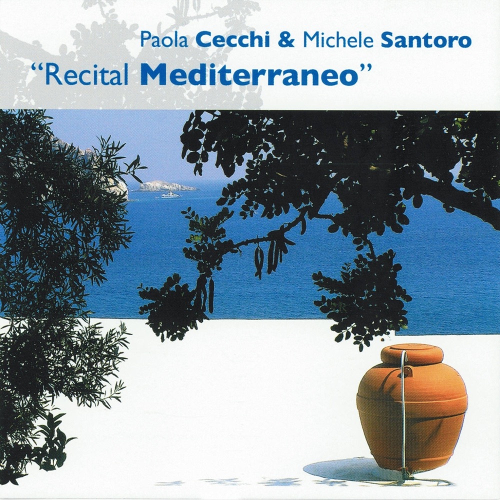 Обложка альбома «Recital Mediterraneo» — Paola Cecchi & Michele Santoro