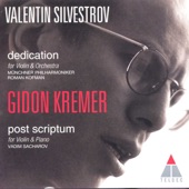 Silvestrov: Dedication, Post Scriptum artwork