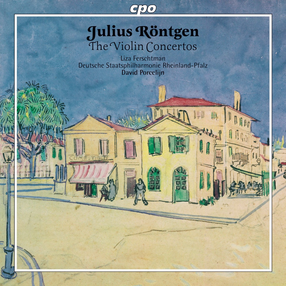 Обложка альбома «Rontgen: Violin Concertos» — Liza Ferschtman