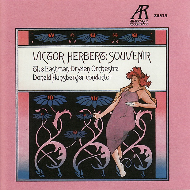 Обложка альбома «Victor Herbert: Souvenir» — The Eastman-Dryden Orchestra & Donald Hunsberger