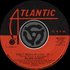 Don't Knock My Love, Pts. I & II - Single