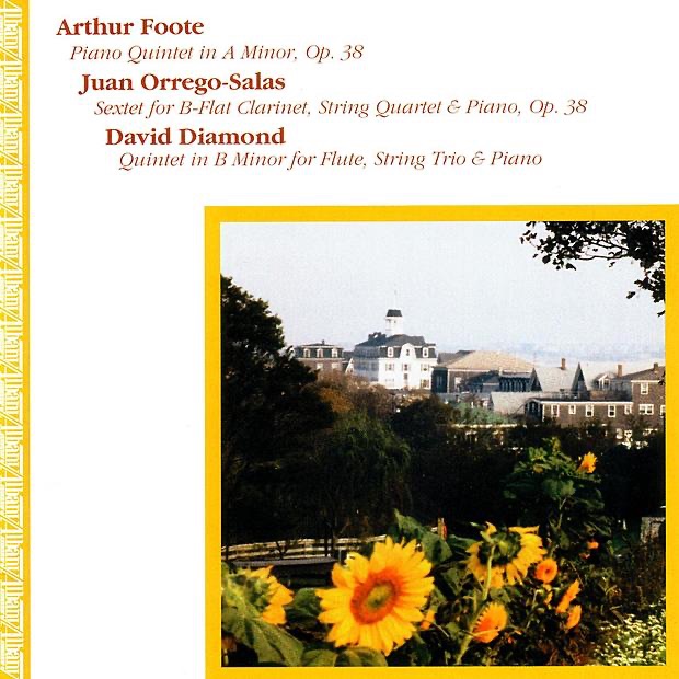 Обложка альбома «Foote: Piano Quintet in A Minor / Orrego-Salas: Sextet, Op. 38 / Diamond: Quintet in B Minor» — Kees Kooper
