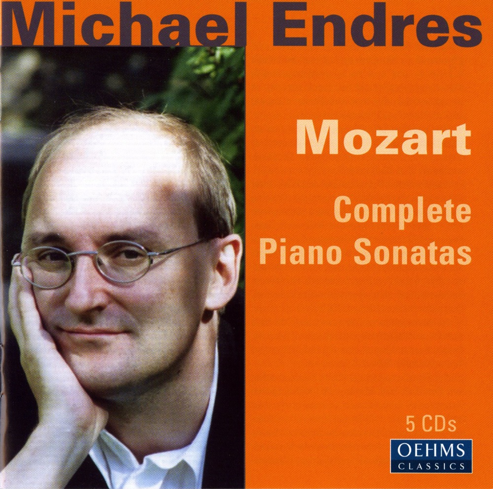 Обложка альбома «Mozart: Complete Piano Sonatas» — Michael Endres