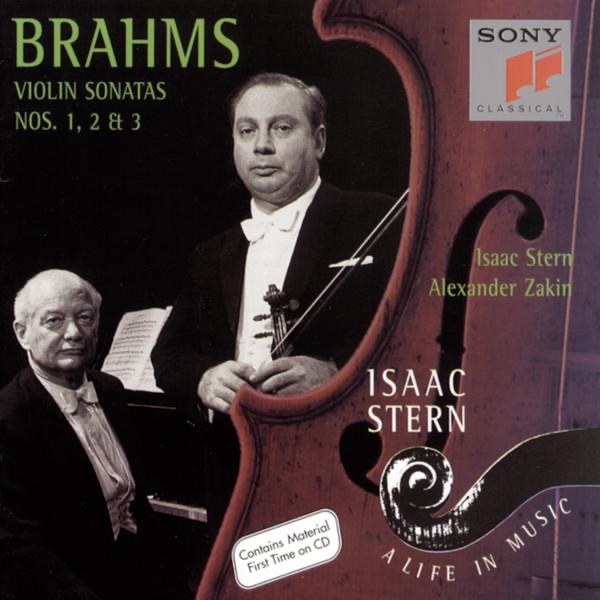 Brahms: Three Sonatas for Violin and Piano cover art