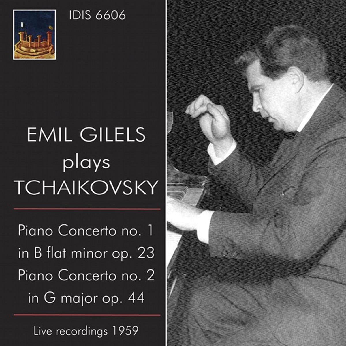 Emil Gilels Plays Tchaikovsky (1959) cover art