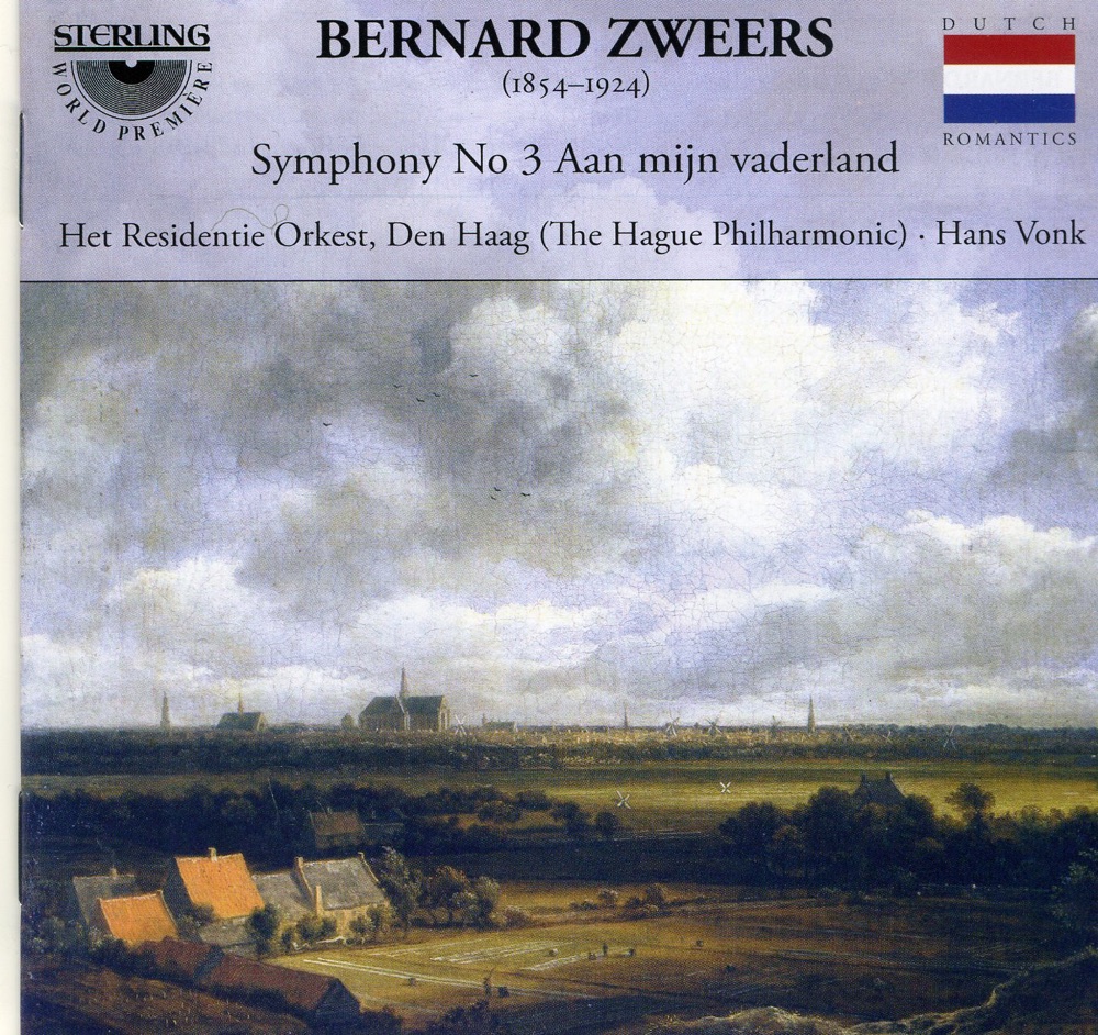 Обложка альбома «Bernard Zweers: Symphony N. 3» — The Hague Philharmonic & Hans Vonk