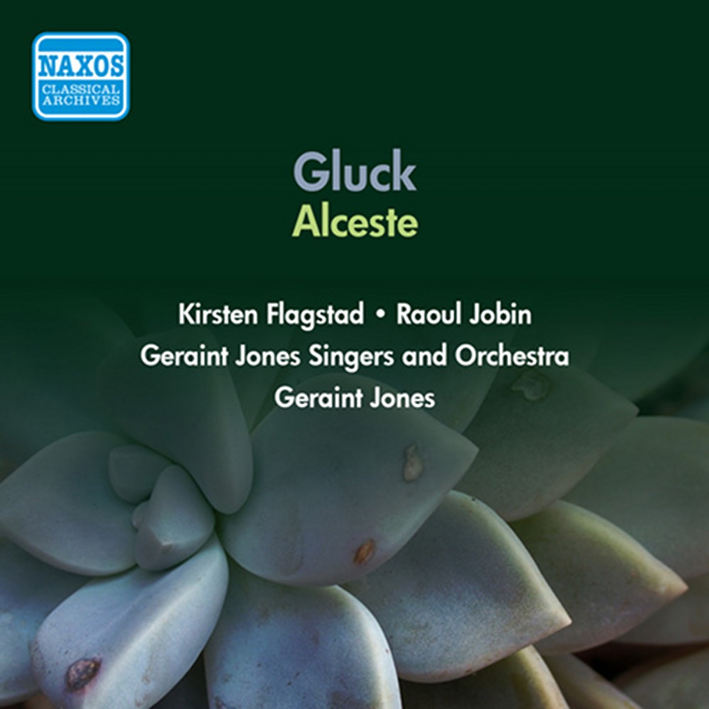 Обложка альбома «Gluck, C.W.: Alceste [Opera] (Flagstad, Jobin, G. Jones) (1956)» — Kirsten Flagstad, Raoul Jobin, Thomas Hemsley, Geraint Jones, Alexander Young, Geraint Jones Singers, Geraint Jones Orchestra, Marion Lowe, Joan Clark, Rosemary Thayer & James Atkins