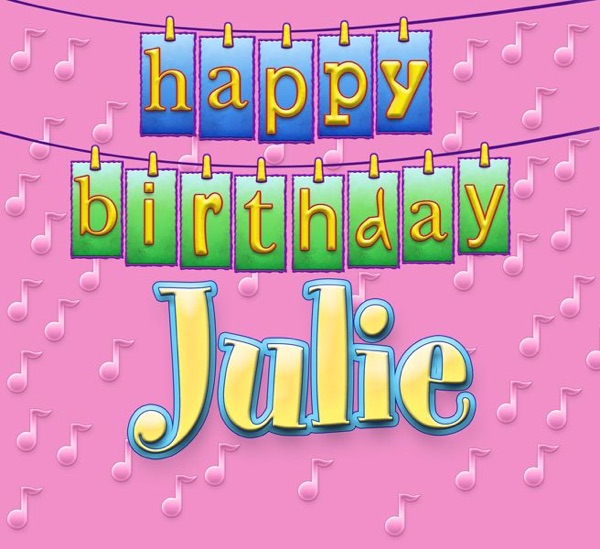 Cover of Happy Birthday Julie - Single