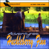 Adventures of Huckleberry Finn (Dramatized) - Mark Twain Cover Art