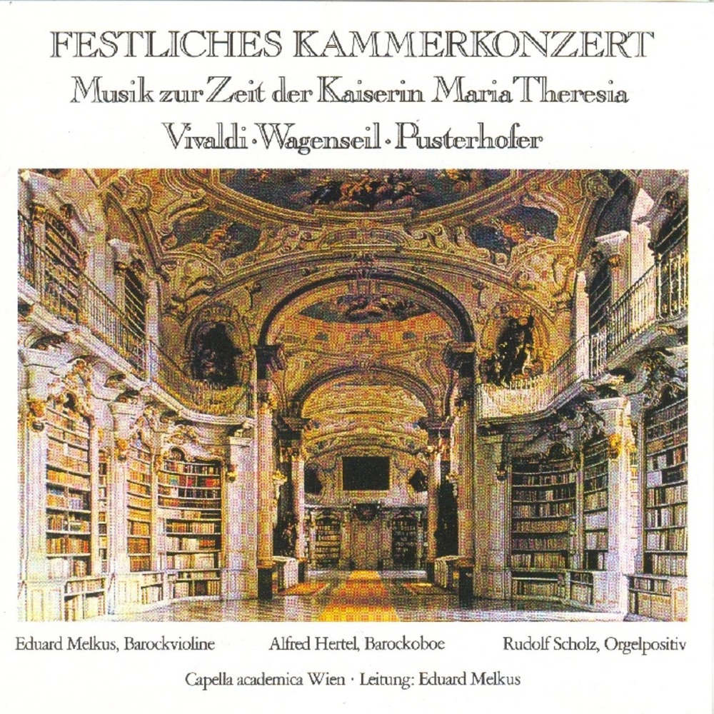 Обложка альбома «Festliches Kammerkonzert» — Capella Academica Wien