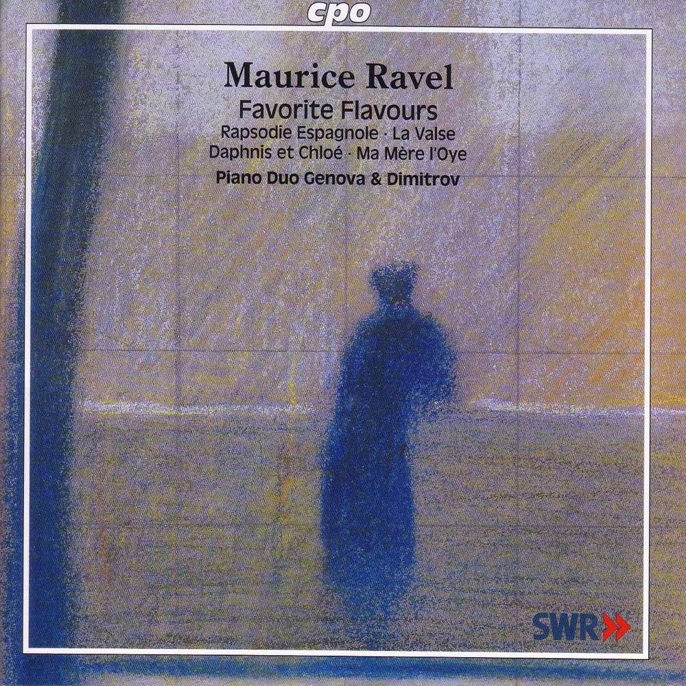 Обложка альбома «Ravel: Favorite Flavours - Works for 2 Pianos» — Genova & Dimitrov Piano Duo
