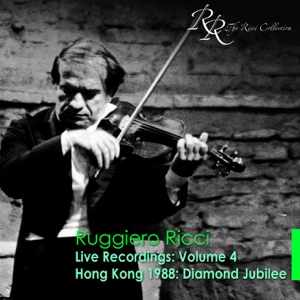Violin Recital: Ricci, Ruggiero - Bach, J.S. - Paganini, N.