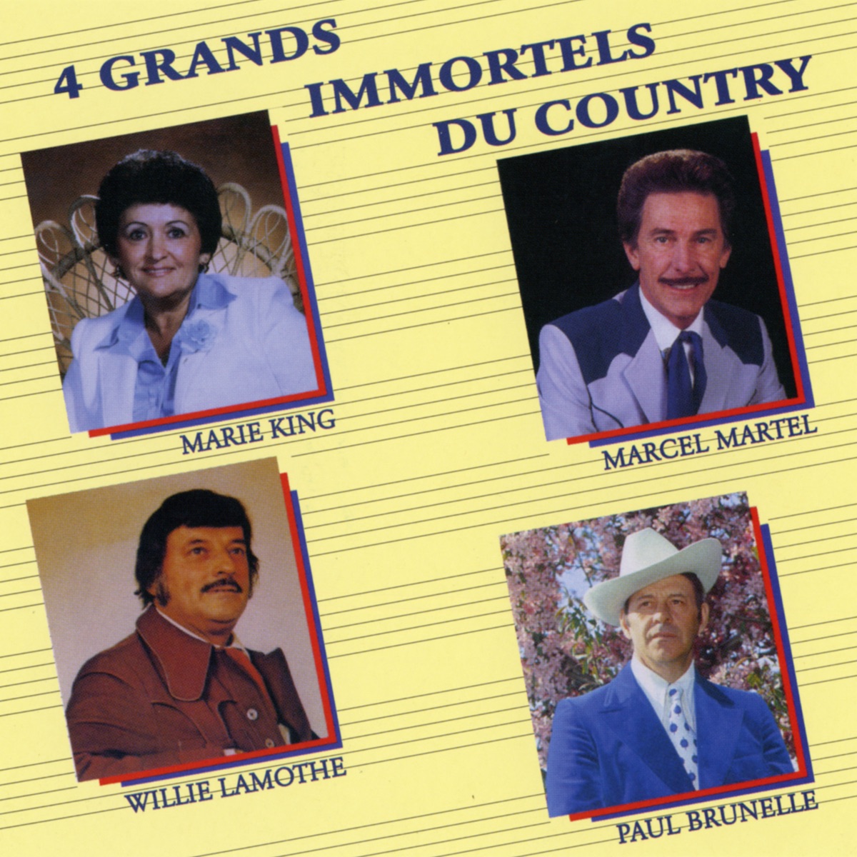 4 grands immortels du country