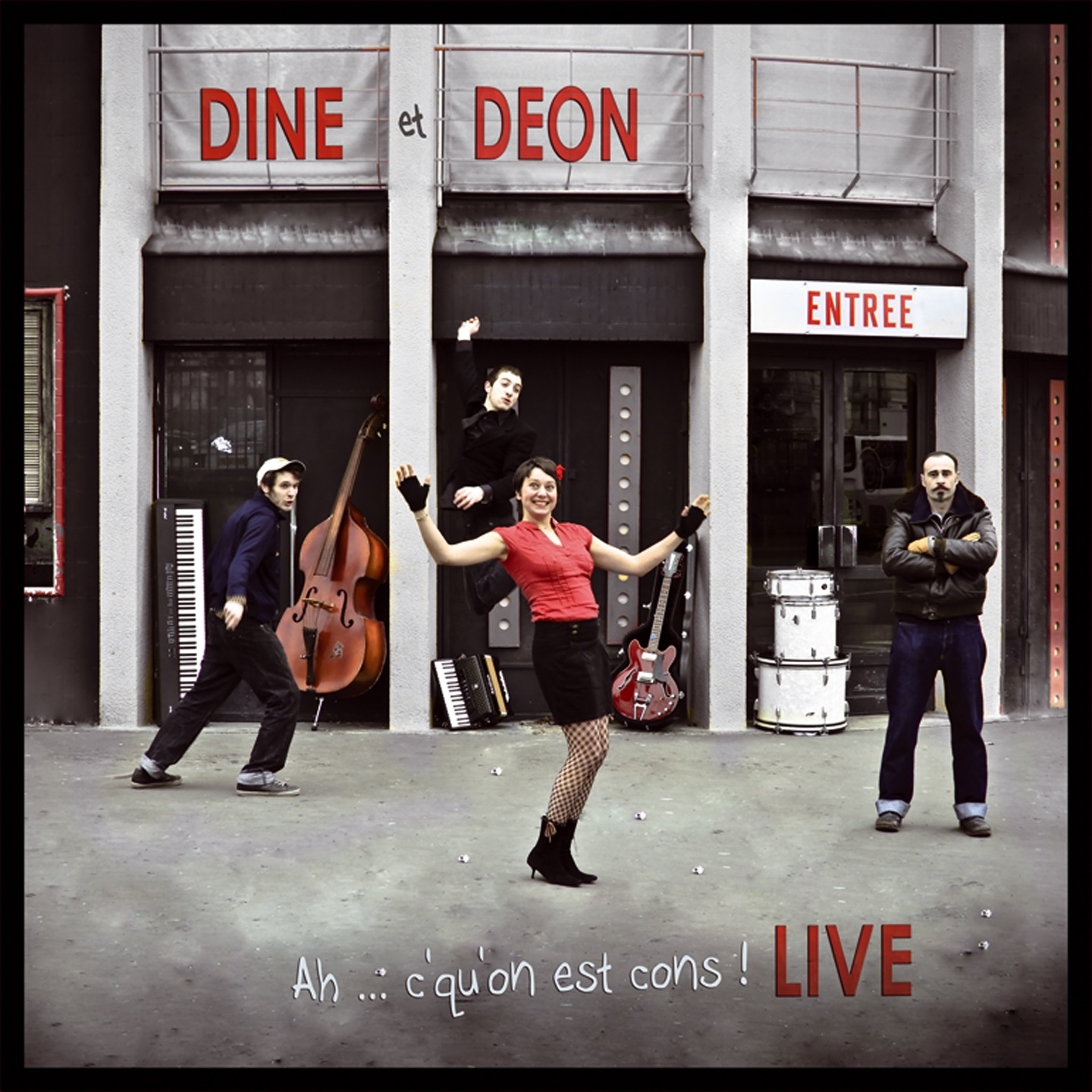 Ah c'qu'on est cons ! (Live) - EP