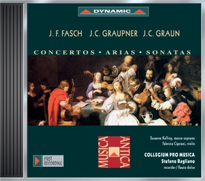 Fasch - Graupner - Graun: Recorder Sonatas and Concertos