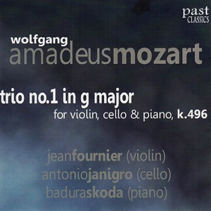 Mozart: Trio No. 1 In G Major for Violin, Cello & Piano, K. 496