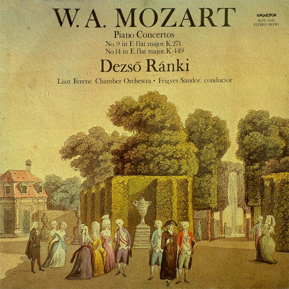 Обложка альбома «Piano Concertos» — Franz Liszt Chamber Orchestra, Frigyes Sándor & Dezső Ránki