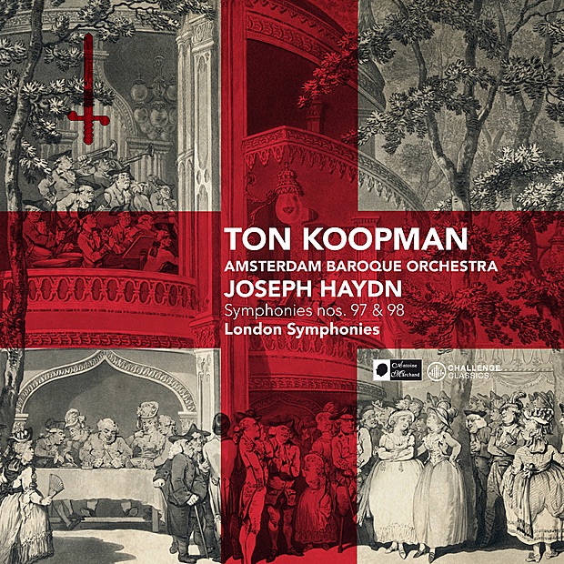 Обложка альбома «London Symphonies: Symphonies nos. 97 & 98» — Amsterdam Baroque Orchestra & Ton Koopman