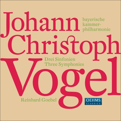 Vogel, J.C.: 3 Symphonies