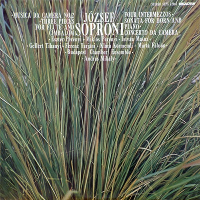 Soproni József szerzői lemeze