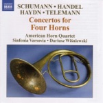 American Horn Quartet - Conzertstuck for four horns, Op. 86