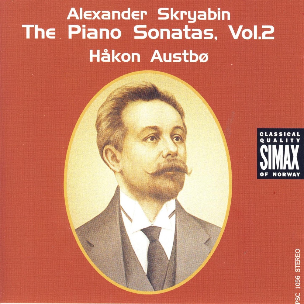 Обложка альбома «Skryabin: The Piano Sonatas, Vol. 2» — Håkon Austbø