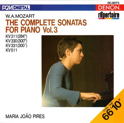 Mozart: The Complete Sonatas for Piano, Vol. 3