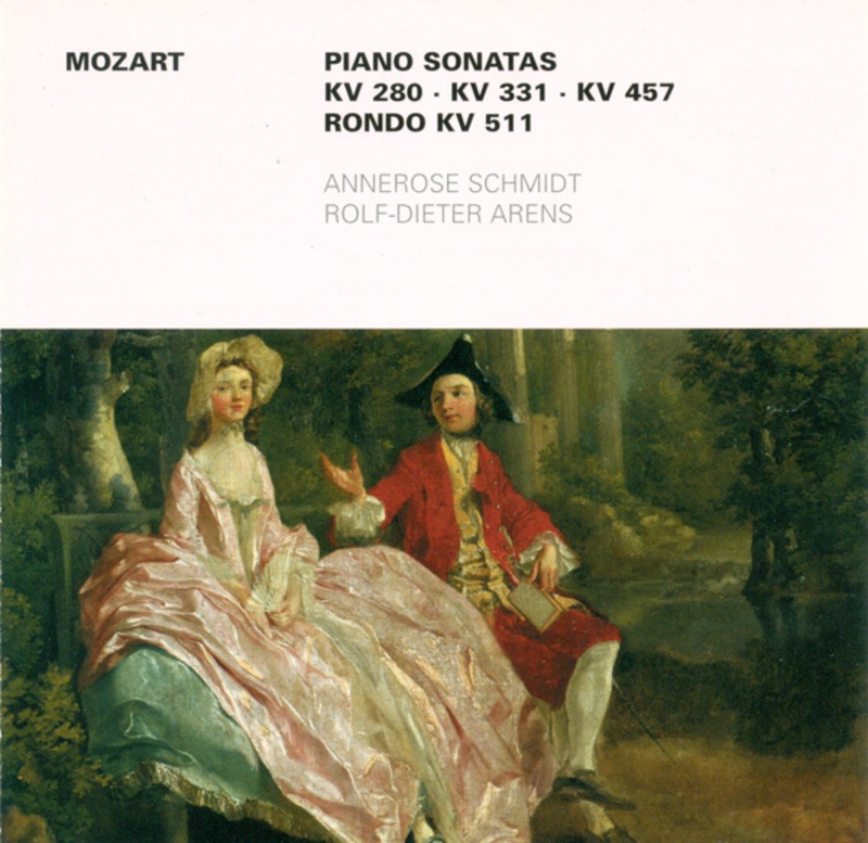 Обложка альбома «Mozart: Piano Sonatas - Nos. 2, 11, 14 / Rondo, K. 511» — Annerose Schmidt & Rolf-Dieter Arens