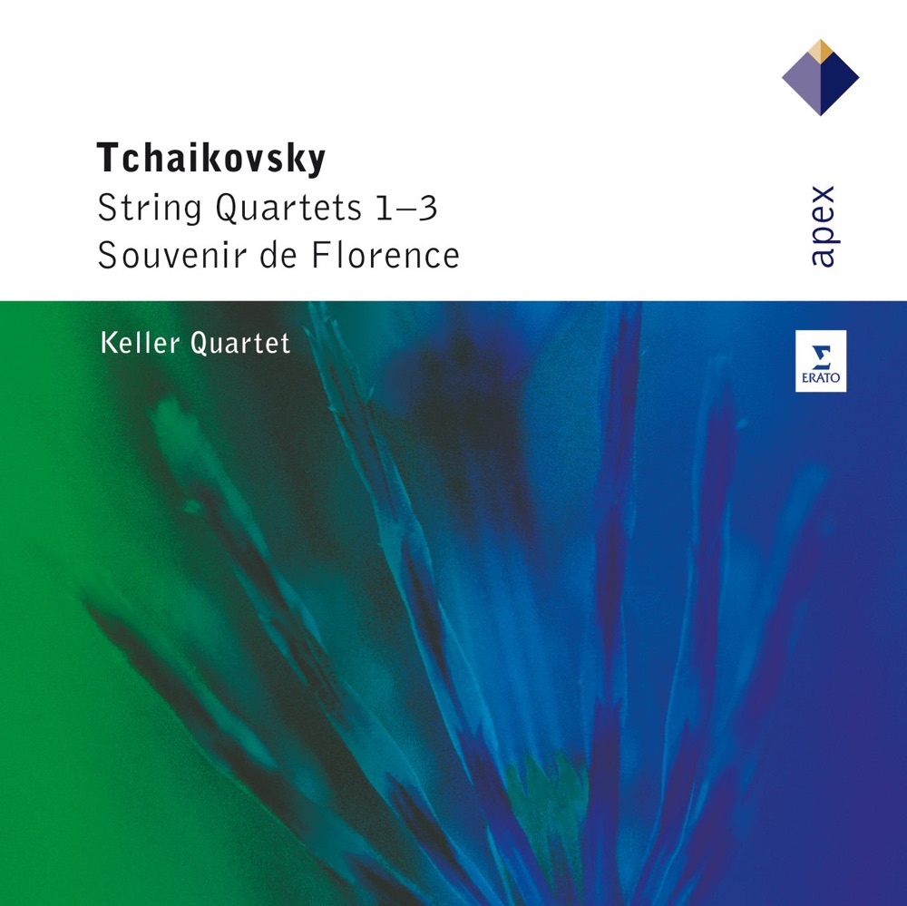 Обложка альбома «Tchaikovsky: String Quartets 1-3 & Souvenir de Florence» — Keller Quartett