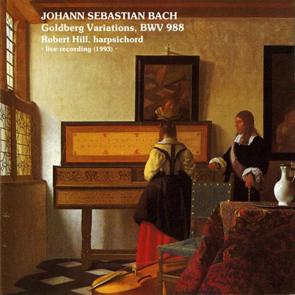 Обложка альбома «Bach: Goldberg Variations» — Robert Hill