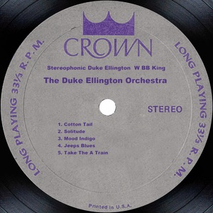 Stereophonic Duke Ellington With B.B. King