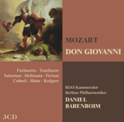 Mozart: Don Giovanni - Berlin Philharmonic, Daniel Barenboim, Ferruccio Furlanetto, Joan Rodgers, Sir John Tomlinson, Lella Cuberli, Matti Salminen, Michele Pertusi, RIAS Kammerchor, Uwe Heilmann & Waltraud Meier
