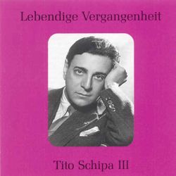 Lebendige Vergangenheit - Tito Schipa Vol.3 - Tito Schipa Cover Art