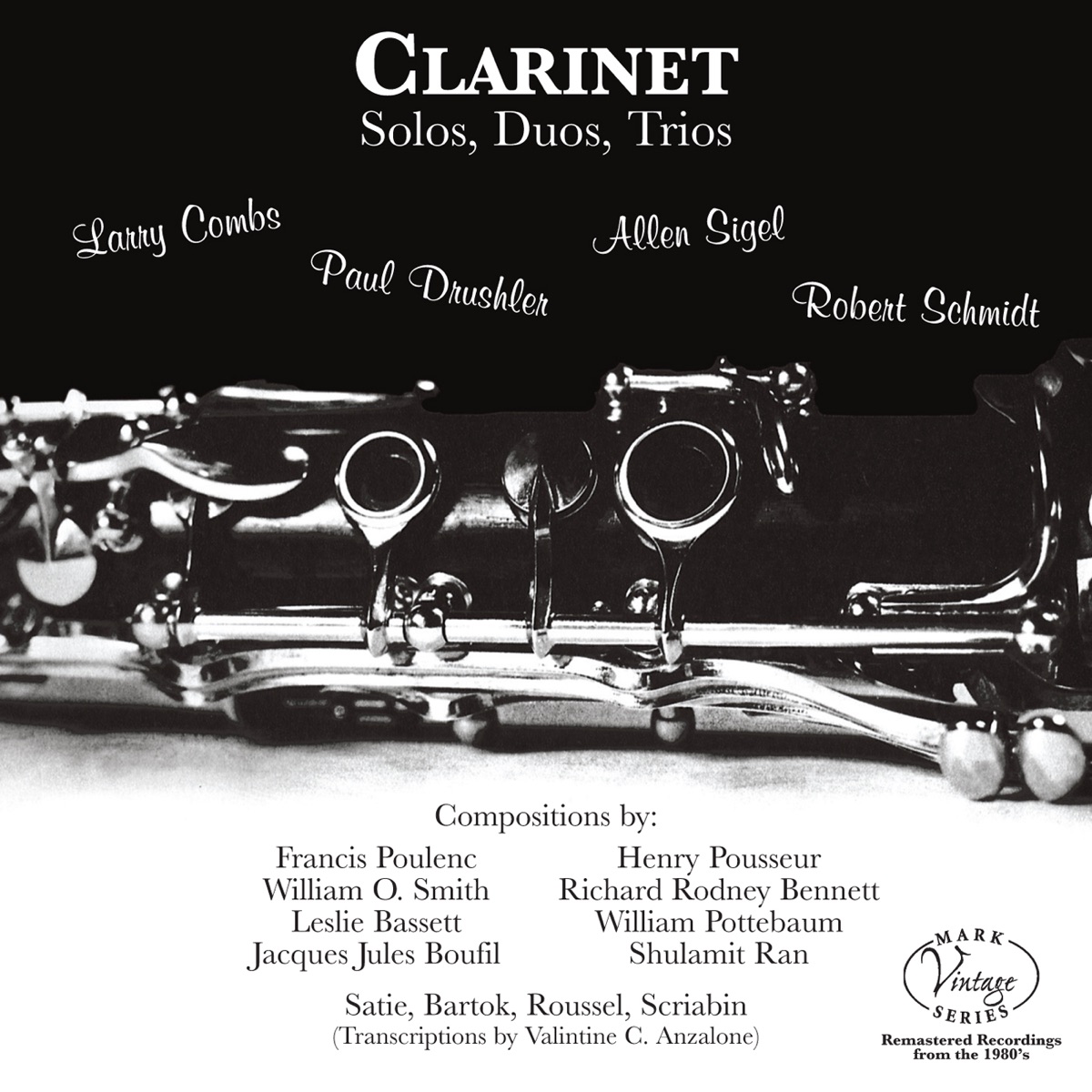 Clarinet Solos, Duos, Trios cover art