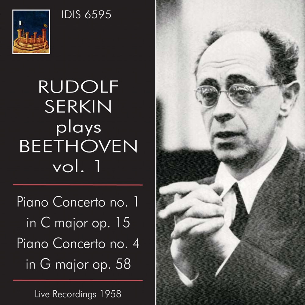 Обложка альбома «Rudolf Serkin Plays Beethoven, Vol. 1 (1958)» — Franco Caracciolo, Napoli Alessandro Scarlatti Orchestra, Roma della RAI Orchestra, Rudolf Serkin & Ferruccio Scaglia