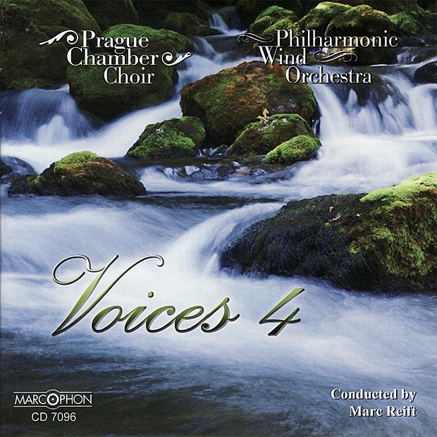 Обложка альбома «Voices 4» — The Prague Chamber Choir, Philharmonic Wind Orchestra & Marc Reift