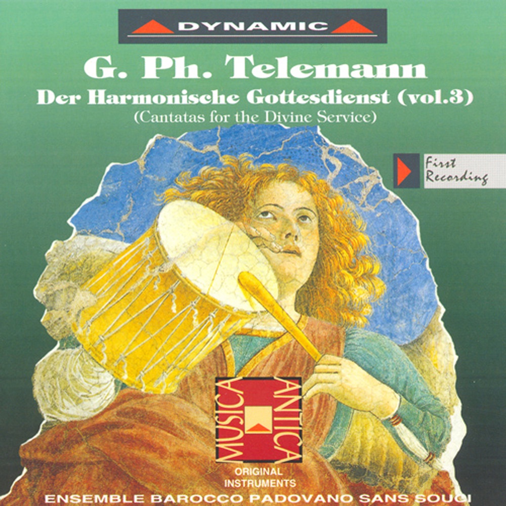 Обложка альбома «Telemann: Harmonischer Gottes-Dienst (Der), Vol. 3» — Ensemble Barocco Sans Souci & Janet Perry